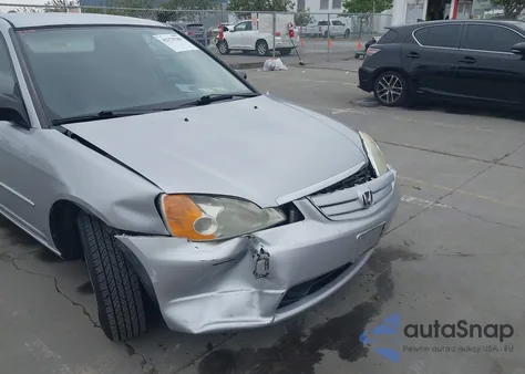 2003 Honda Civic Lx из США, поврежденный, VIN 2HGES16673H604406